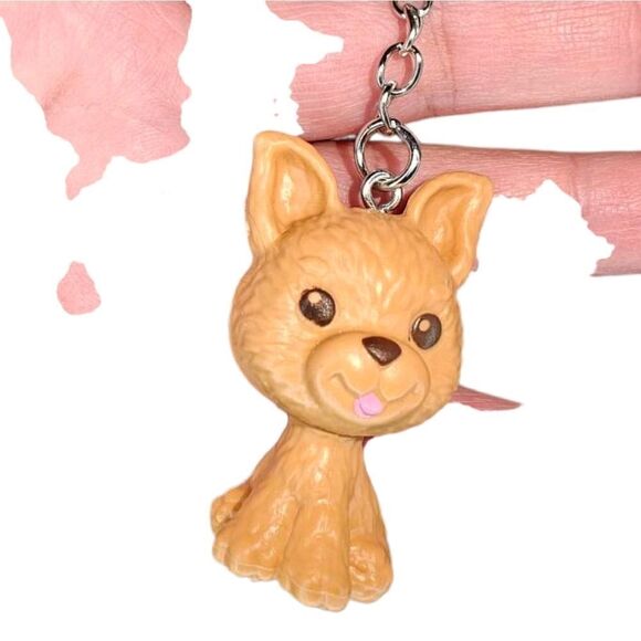 Barbie Dog Upcycled Keychain - Picture 1 of 1